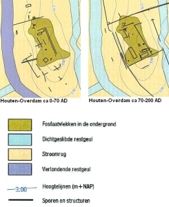 Houten Overdam overzicht